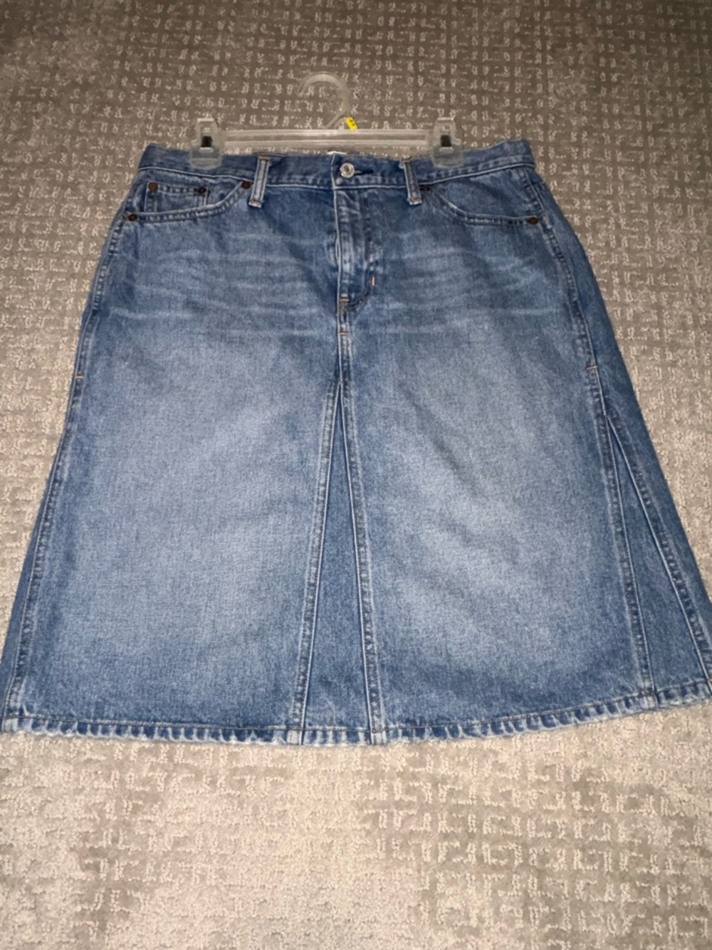 GAP Knee Length Skirt Y2K Americana Modest Size 14